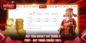 Rút tiền RICBET